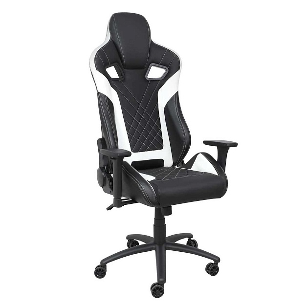 Игровое кресло AksHome Viking черный, экокожа 73351 Фото № 