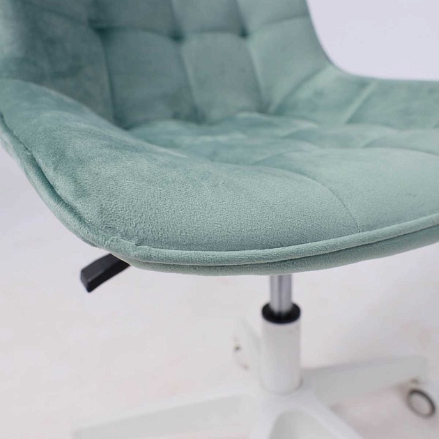 Поворотное кресло AksHome Carolyn велюр, мятный 91958 изображение 10 Поворотное кресло AksHome Carolyn велюр, мятный 91958 Фото № 10