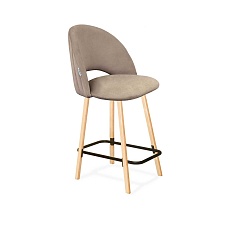 Полубарный стул Sheffilton SHT-ST34-1/S94-1 латте/прозр. лак/черный муар 6457898701