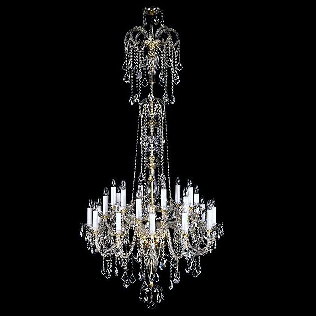 Подвесная люстра Artglass Theodora XXIV. 1200X2300 CE Фото № 