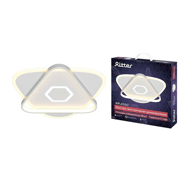 Потолочная люстра Ritter RIFLESSO 52305 9 изображение Потолочная люстра Ritter RIFLESSO 52305 9 Фото №