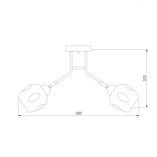 Потолочная люстра Eurosvet Marci 30164/5 хром изображение 2 Потолочная люстра Eurosvet Marci 30164/5 хром Фото № 2