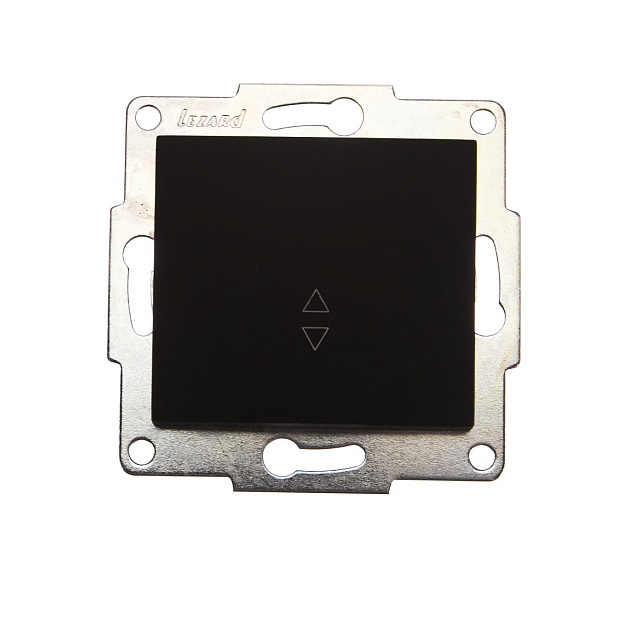 Выключатель проходной Lezard Karina черный 707-4288-105 изображение Выключатель проходной Lezard Karina черный 707-4288-105 Фото №