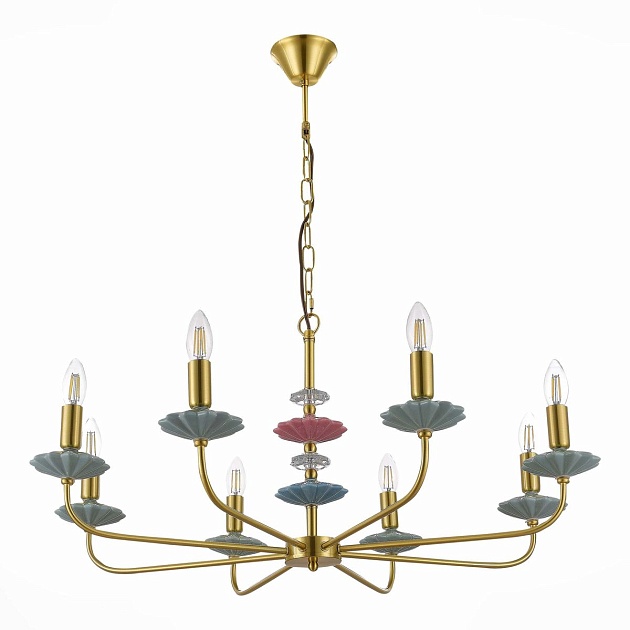 Подвесная люстра Evoluce Attic SLE1117-203-08 Фото № 3