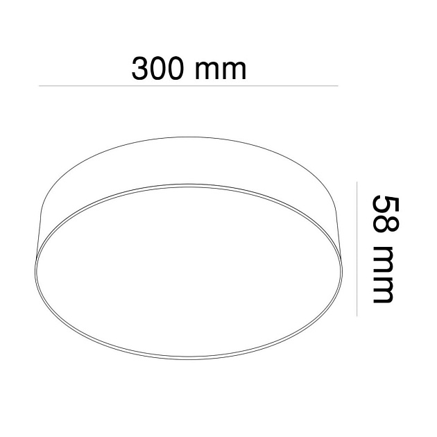 Потолочный светодиодный светильник Maytoni Technical Zon C032CL-L43MG4K Фото № 2