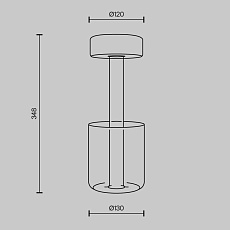 Настольная светодиодная лампа Maytoni Al Collaboration MOD229TL-L3W3K1 1
