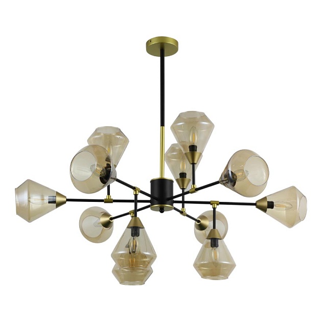 Подвесная люстра Rivoli Kornella 4092-312 Б0051283 изображение Подвесная люстра Rivoli Kornella 4092-312 Б0051283 Фото №