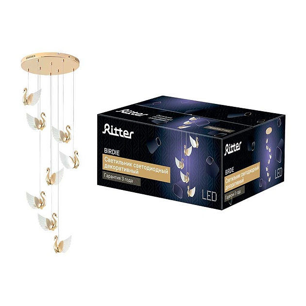Подвесной светильник Ritter BIRDIE 51638 9 изображение Подвесной светильник Ritter BIRDIE 51638 9 Фото №