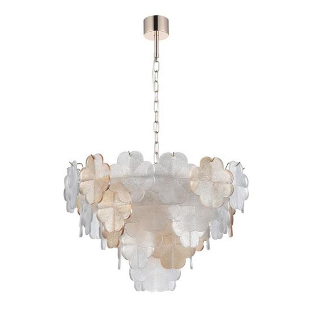 Подвесная люстра Arte Lamp Mallika A4077LM-10GO изображение Подвесная люстра Arte Lamp Mallika A4077LM-10GO Фото №