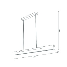 Подвесной светодиодный светильник Deko-Light Madera 342169 1