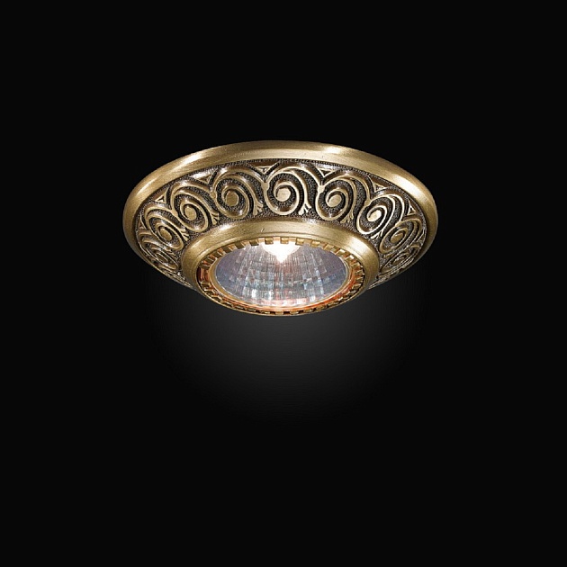 Встраиваемый светильник Reccagni Angelo Spot 7002 Bronzo Фото № 