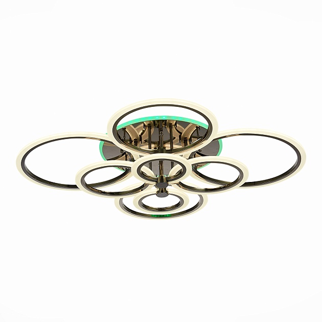 Потолочная светодиодная люстра Evoled Cerina SLE500582-08RGB изображение 4 Потолочная светодиодная люстра Evoled Cerina SLE500582-08RGB Фото № 4