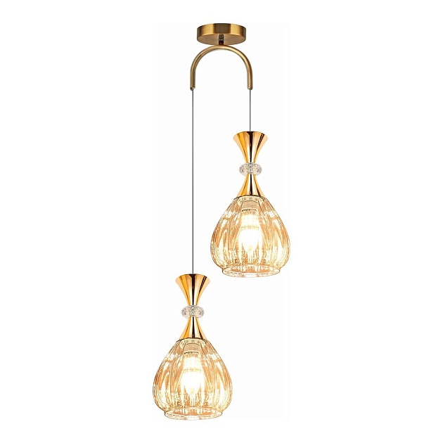 Подвесной светильник Reluce 09015-0.9-02 Amber Фото № 