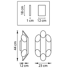 Бра Lightstar Siena 720667 2