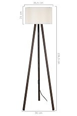 Торшер Toplight Posy TL1617S-01WG 3