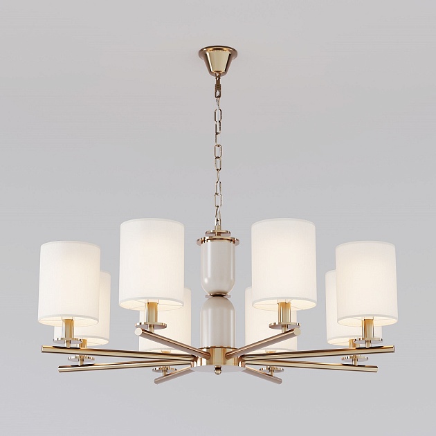 Подвесная люстра Eurosvet Caprera 60146/8 латунь Фото № 