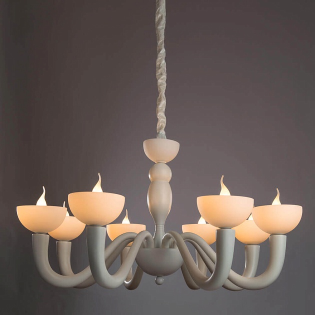 Подвесная люстра Divinare Bianca 7091/01 LM-8 изображение 3 Подвесная люстра Divinare Bianca 7091/01 LM-8 Фото № 3