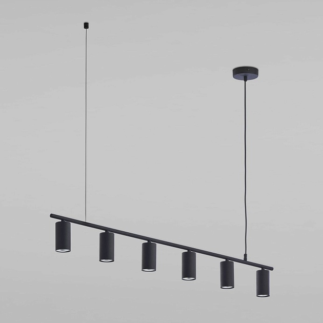 Подвесная люстра TK Lighting 4428 Logan Black Фото № 