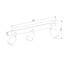 Спот TK Lighting 3296 Top Wood 1