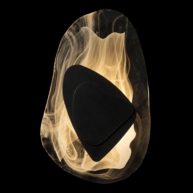 Настенный светодиодный светильник Loft IT Sunwave 10102 Black Фото № 2