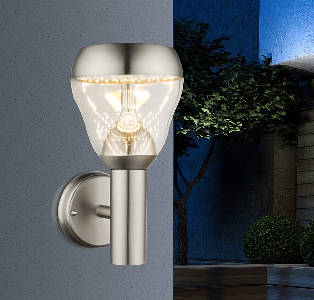 Уличный настенный светодиодный светильник Globo Monte 32250 Фото № 2