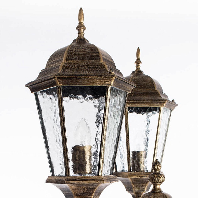 Садово-парковый светильник Arte Lamp Genova A1207PA-3BN Фото № 4
