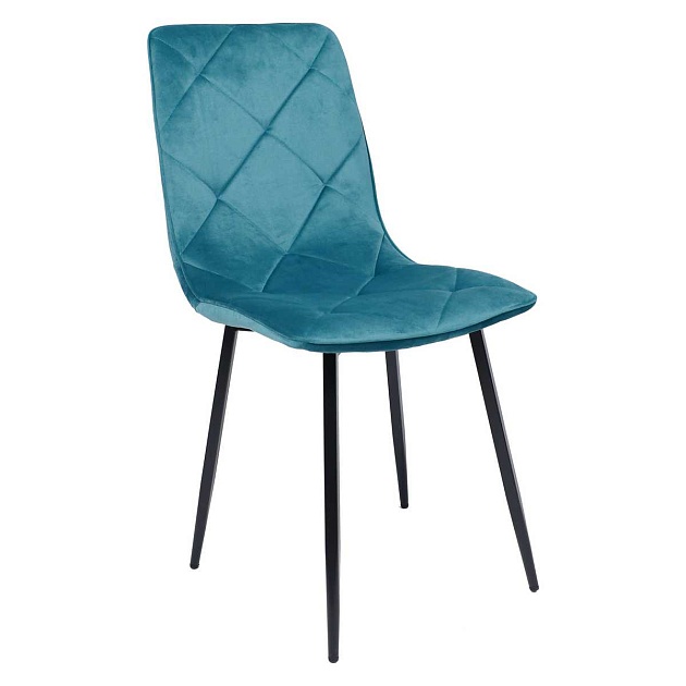 Кухонный стул AksHome Mira морской, велюр 67047 изображение Кухонный стул AksHome Mira морской, велюр 67047 Фото №