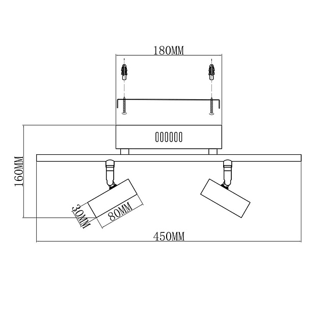 Светодиодный спот Moderli Right V5044-2WL изображение 2 Светодиодный спот Moderli Right V5044-2WL Фото № 2