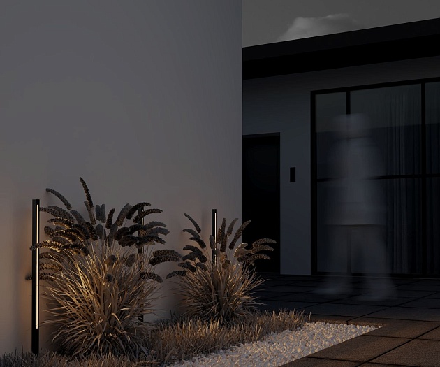 Ландшафтный светодиодный светильник Maytoni Pole O440FL-L12GF3K изображение 3 Ландшафтный светодиодный светильник Maytoni Pole O440FL-L12GF3K Фото № 3