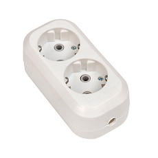 Колодка 2 гн. 16А 3,5кВт с/з Эксперт EKF PROxima AKB16-2