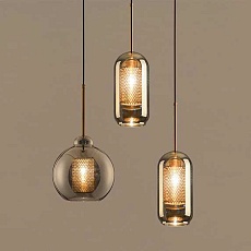 Подвесной светильник Imperium Loft Catch Smoky 224328-23 2