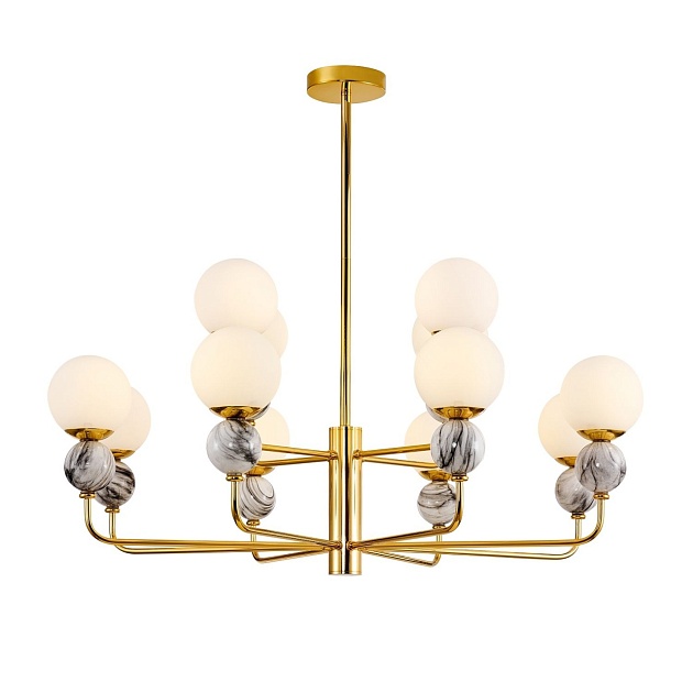 Подвесная люстра Favourite Sangamarmer 3010-12P изображение Подвесная люстра Favourite Sangamarmer 3010-12P Фото №