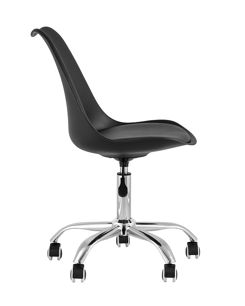 Офисный стул Stool Group BLOK пластиковый черный Y818 black Фото № 4