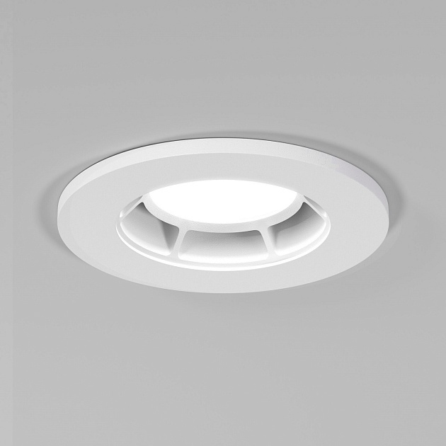 Встраиваемый светильник Elektrostandard Asimo 25009/01 белый a064264 Фото № 