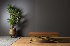 Стол-трансформер Levmar Compact D44/S90 (миланский орех/золото) 5339232001 3