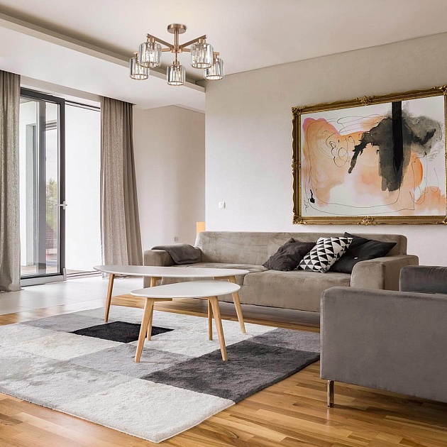 Потолочная люстра Escada Adorn 692/5P Сopper Фото № 5