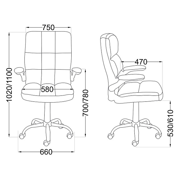 Кресло руководителя AksHome Caesar темно-синий, велюр 86366 изображение 2 Кресло руководителя AksHome Caesar темно-синий, велюр 86366 Фото № 2