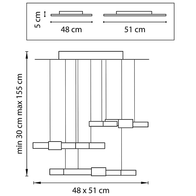 Подвесной светодиодный светильник Lightstar Favo 750222 изображение 5 Подвесной светодиодный светильник Lightstar Favo 750222 Фото № 5