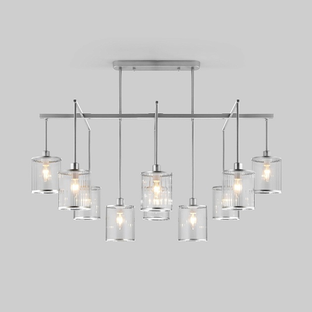 Потолочная люстра Eurosvet 60144/10 хром Фото № 