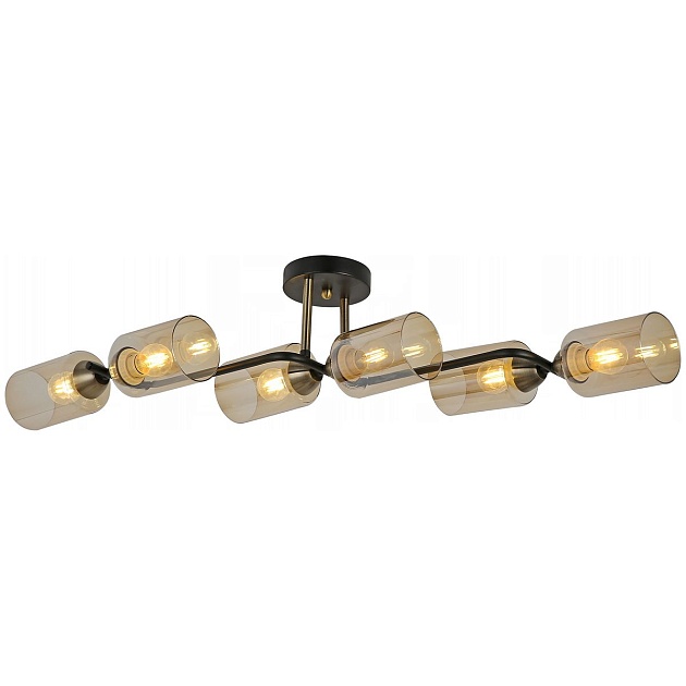 Потолочная люстра Illumico IL8148-6COU-79 BK BR Фото № 