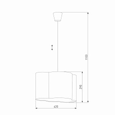 Подвесной светильник TK Lighting 3360 Cloud 1