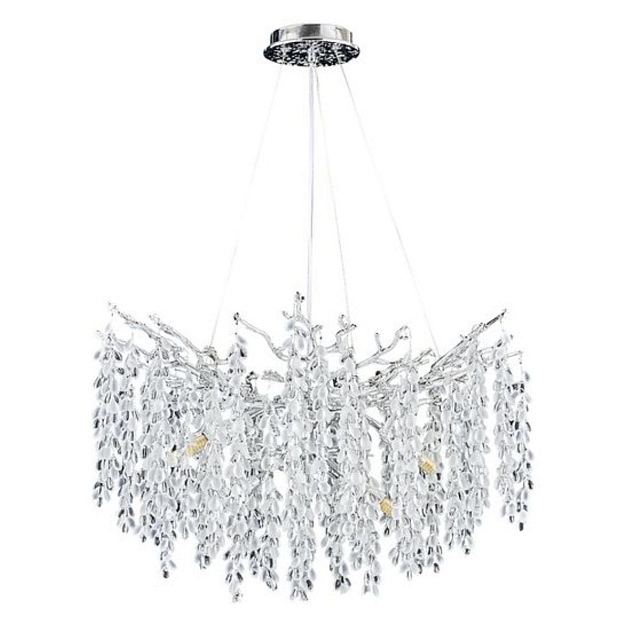 Подвесная люстра Divinare Salice 3135/26 SP-8 изображение Подвесная люстра Divinare Salice 3135/26 SP-8 Фото №