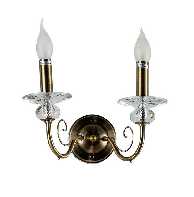 Бра ЭкономСвет 15008/2wAB+CL Фото № 