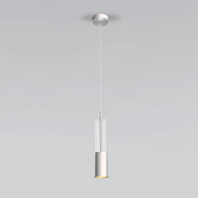 Подвесной светильник Eurosvet Solita 50249/1 никель изображение Подвесной светильник Eurosvet Solita 50249/1 никель Фото №