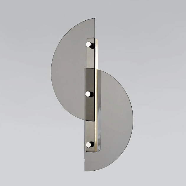 Настенный светодиодный светильник Eurosvet Colour 40160 LED дымчатый Фото № 