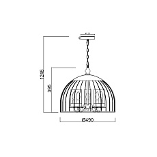 Подвесная люстра Vele Luce Florian VL5062P05 3