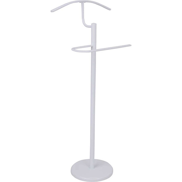 Костюмная вешалка AksHome Evan белый, металл 77613 Фото № 