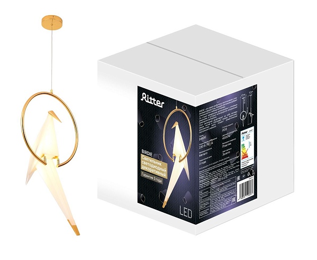 Подвесной светодиодный светильник Ritter Birdie 51603 7 Фото № 3