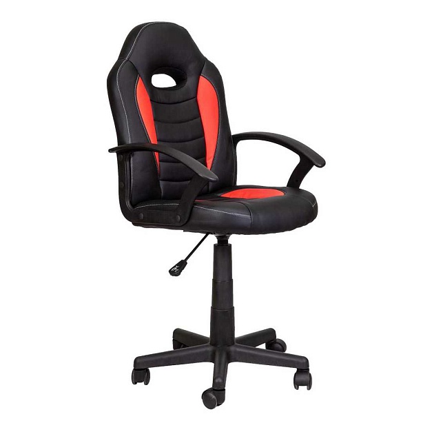 Игровое кресло AksHome Race красный, экокожа 62967 изображение Игровое кресло AksHome Race красный, экокожа 62967 Фото №