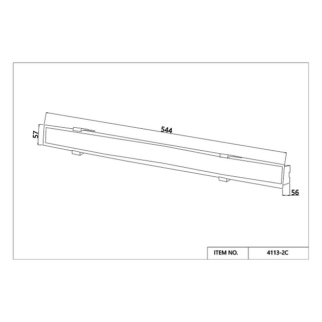 Встраиваемый светодиодный светильник Favourite Aplot 4113-2C Фото № 3